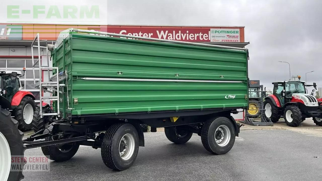 Fliegl zweiachs 3-seiten kipper dk 180.40 - Farm tipping trailer/ Dumper: picture 1 Fliegl zweiachs 3-seiten kipper dk 180.40 - Farm tipping trailer/ Dumper: picture 1