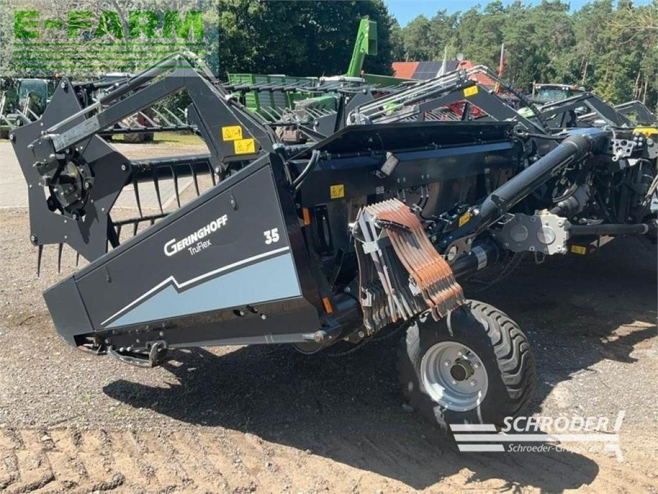 Geringhoff 10,65m bandschneidwerk truflex 35 +wagen - Forage harvester attachment: picture 3 Geringhoff 10,65m bandschneidwerk truflex 35 +wagen - Forage harvester attachment: picture 3