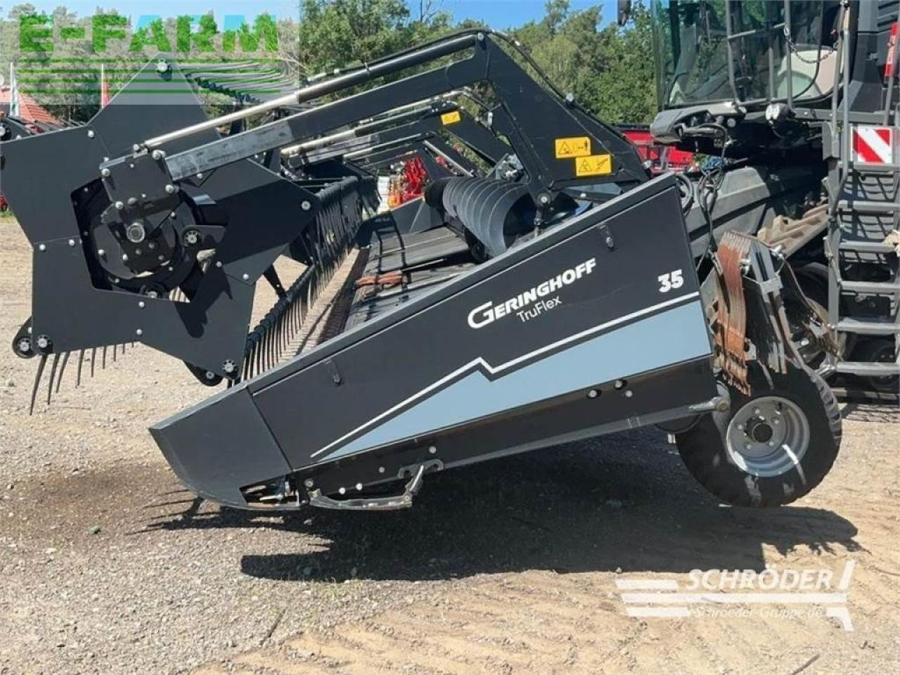 Geringhoff 10,65m bandschneidwerk truflex 35 +wagen - Forage harvester attachment: picture 2 Geringhoff 10,65m bandschneidwerk truflex 35 +wagen - Forage harvester attachment: picture 2