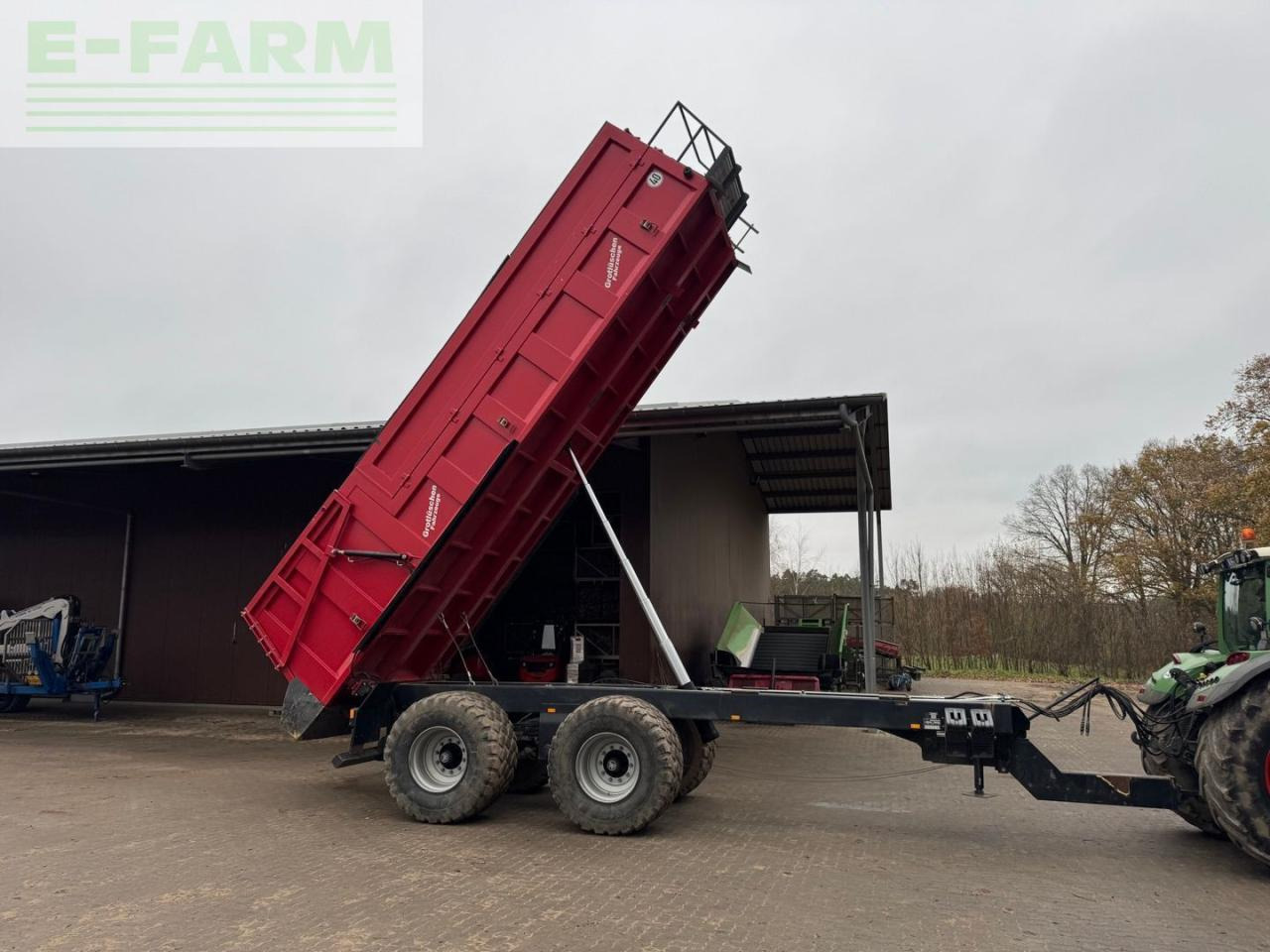 Güde Grotlüschen - Farm tipping trailer/ Dumper: picture 2 Güde Grotlüschen - Farm tipping trailer/ Dumper: picture 2