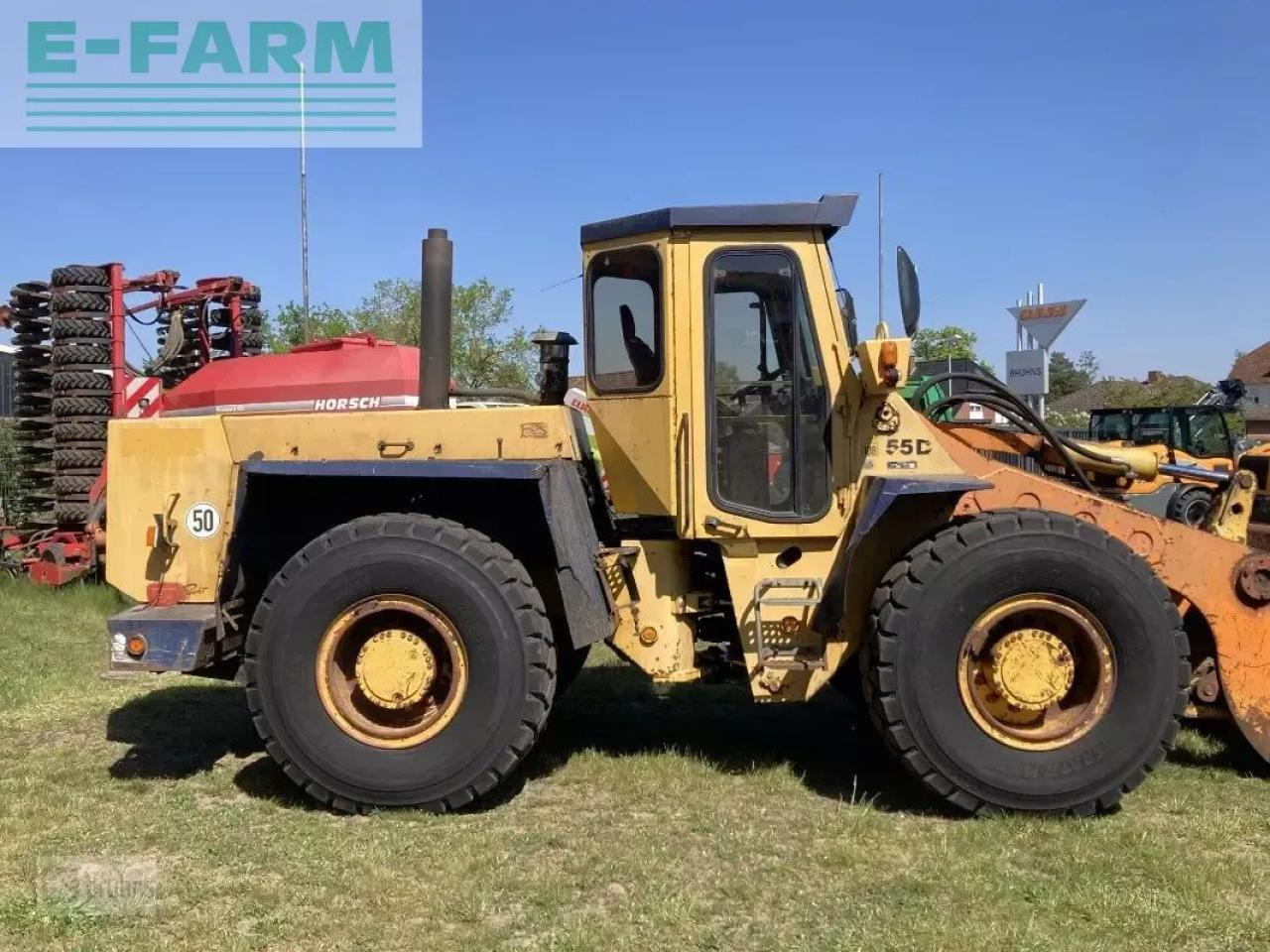 Hanomag hanomag 55 d - überladehöhe über 4 m - Mini excavator: picture 3 Hanomag hanomag 55 d - überladehöhe über 4 m - Mini excavator: picture 3