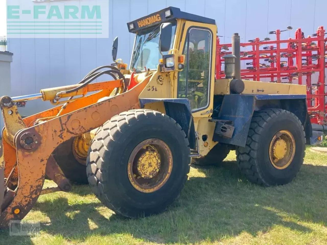 Hanomag hanomag 55 d - überladehöhe über 4 m - Mini excavator: picture 5 Hanomag hanomag 55 d - überladehöhe über 4 m - Mini excavator: picture 5