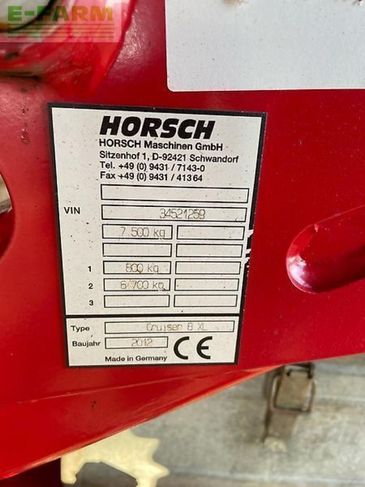 Horsch cruiser 8 xl - Cultivator: picture 4 Horsch cruiser 8 xl - Cultivator: picture 4