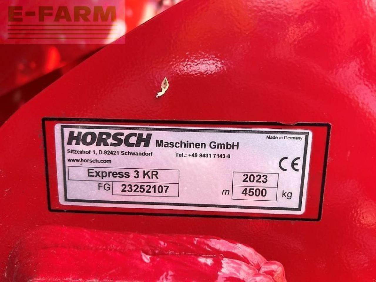 Horsch express 3 kr - Seed drill: picture 4 Horsch express 3 kr - Seed drill: picture 4