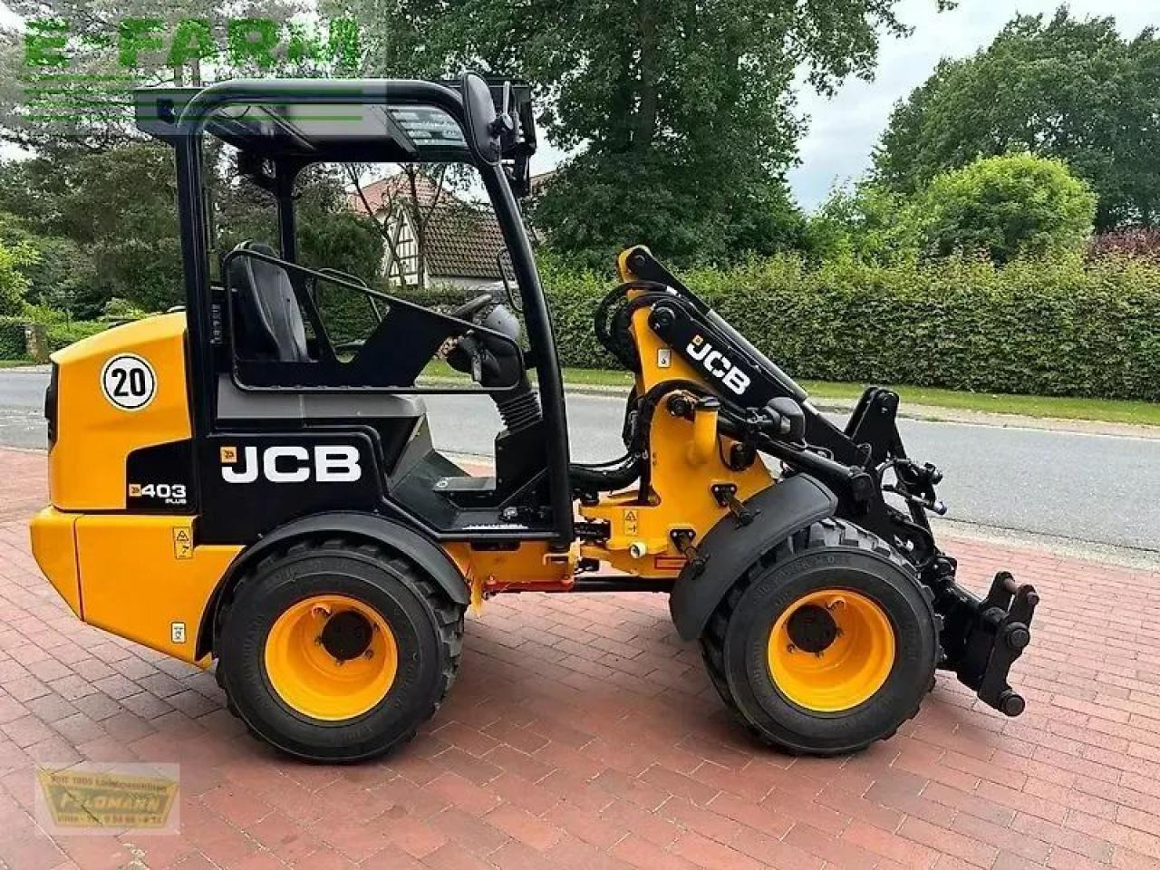 JCB 403 plus agri großer motor, zentralschmierung - Wheel loader: picture 3 JCB 403 plus agri großer motor, zentralschmierung - Wheel loader: picture 3
