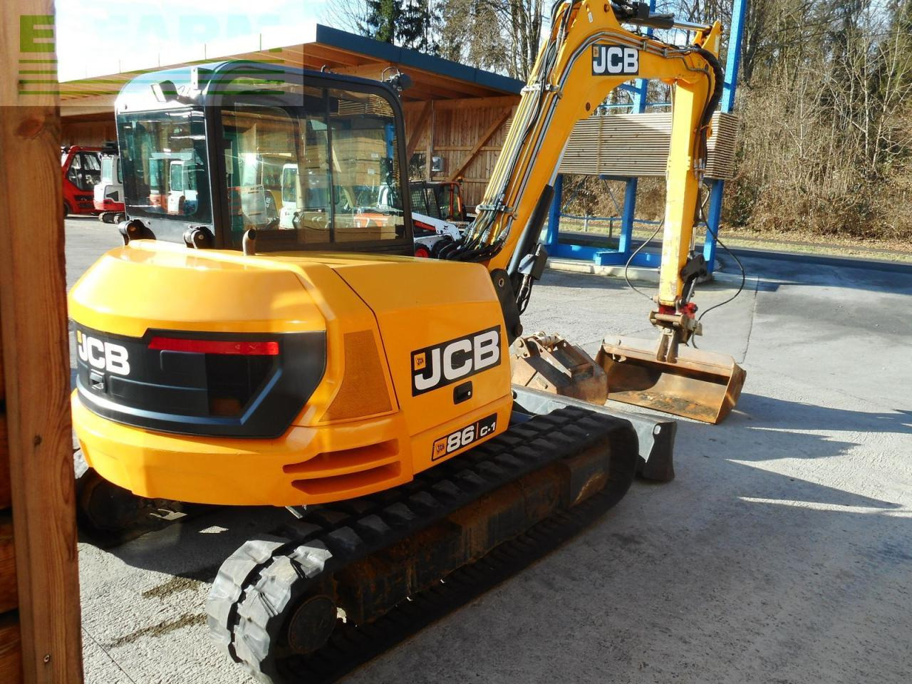 JCB 86 c-1 ( 8.775kg ) - Mini excavator: picture 4 JCB 86 c-1 ( 8.775kg ) - Mini excavator: picture 4