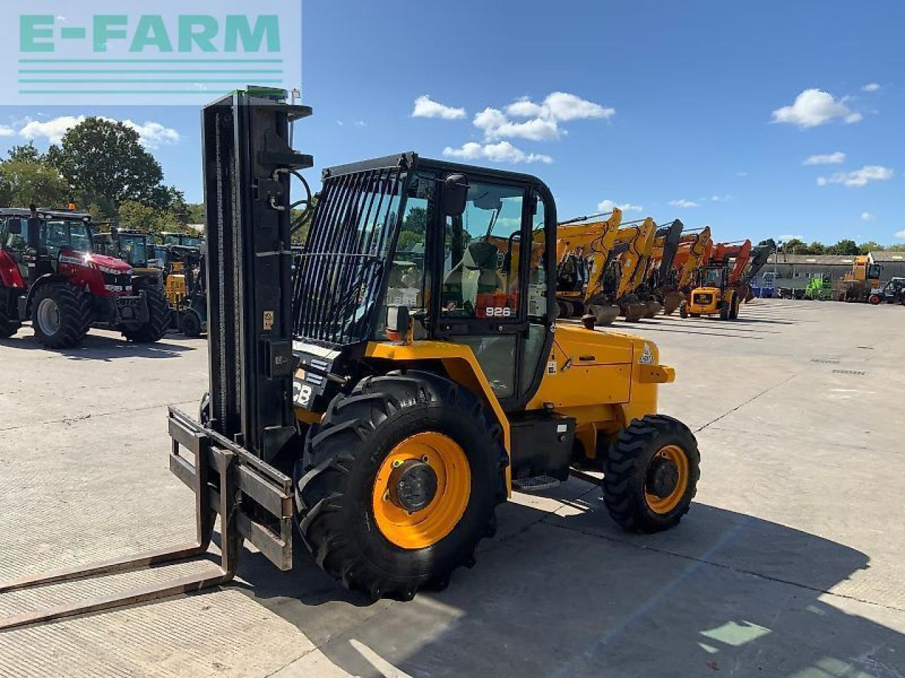 JCB 926 rough terrain fork lift (st24556) - Forklift: picture 5 JCB 926 rough terrain fork lift (st24556) - Forklift: picture 5