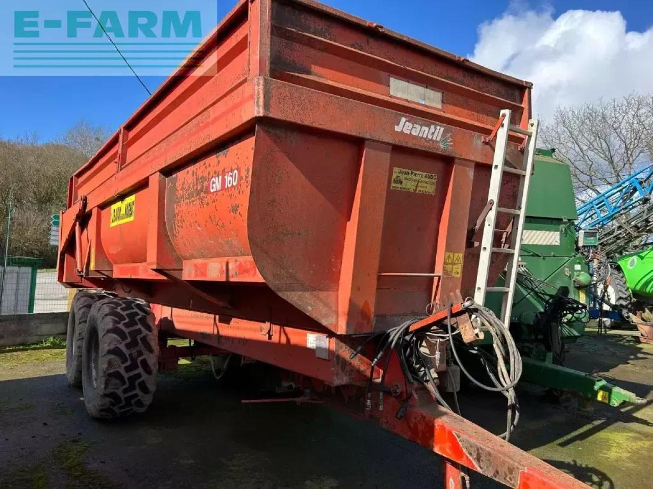Jeantil gm160 - Farm tipping trailer/ Dumper: picture 2 Jeantil gm160 - Farm tipping trailer/ Dumper: picture 2