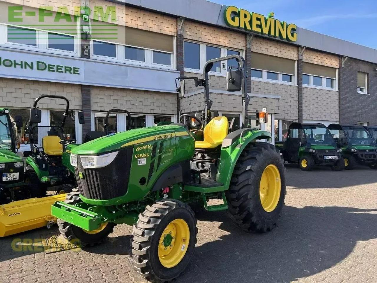 John Deere 4066m - Farm tractor: picture 1 John Deere 4066m - Farm tractor: picture 1