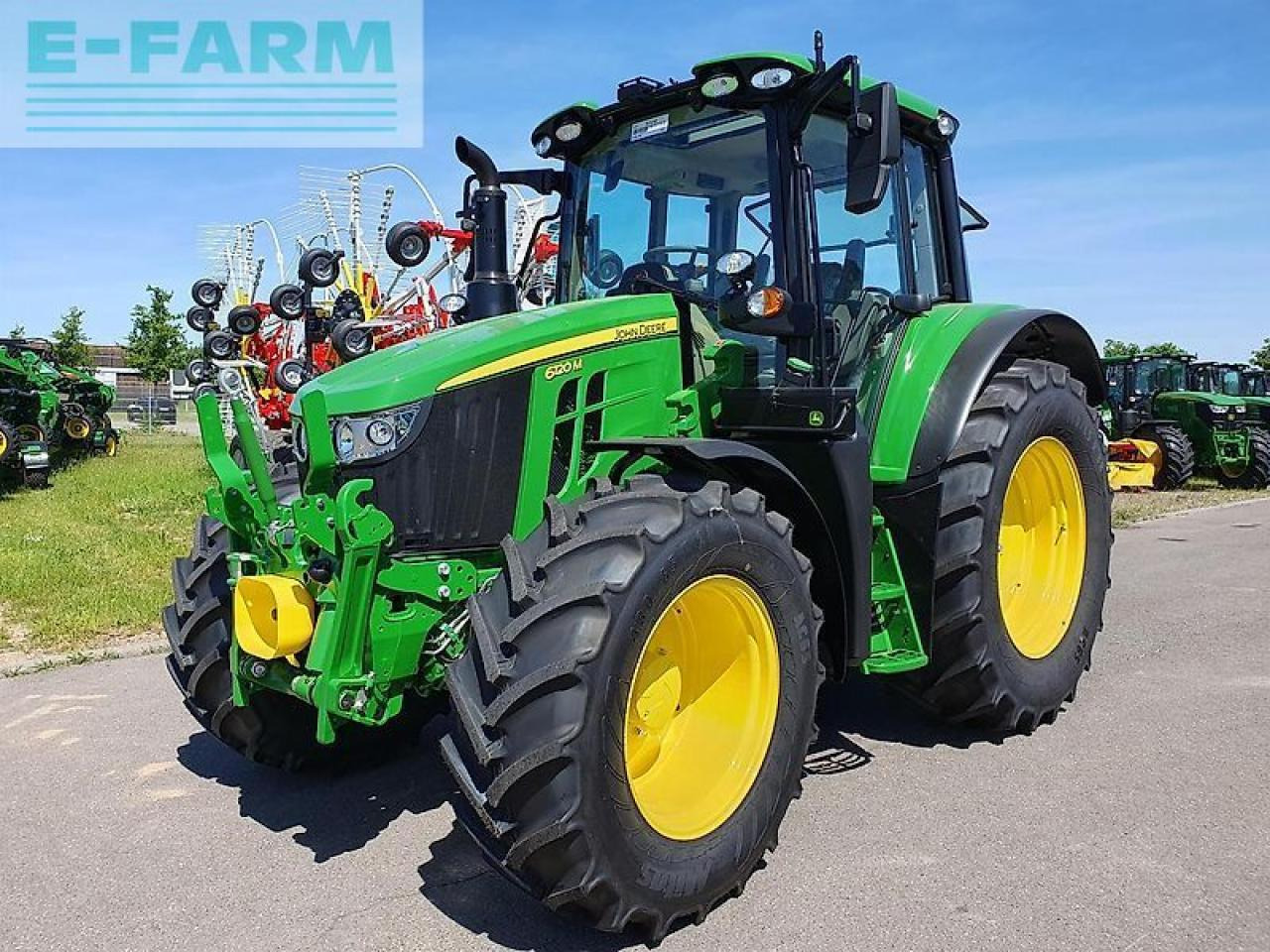 John Deere 6120m aq+ ecoshift - Farm tractor: picture 1 John Deere 6120m aq+ ecoshift - Farm tractor: picture 1