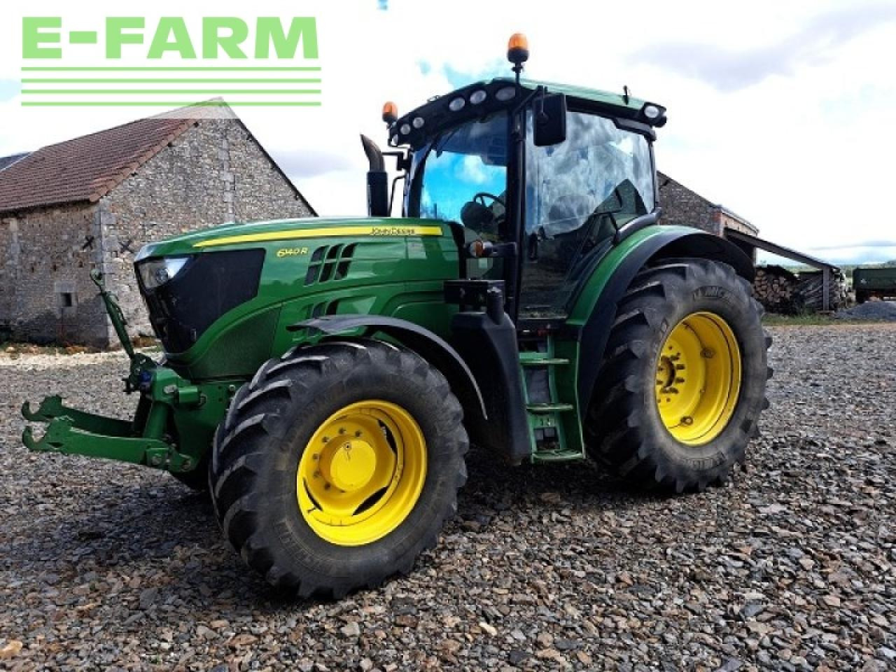John Deere 6140r - Farm tractor: picture 1 John Deere 6140r - Farm tractor: picture 1