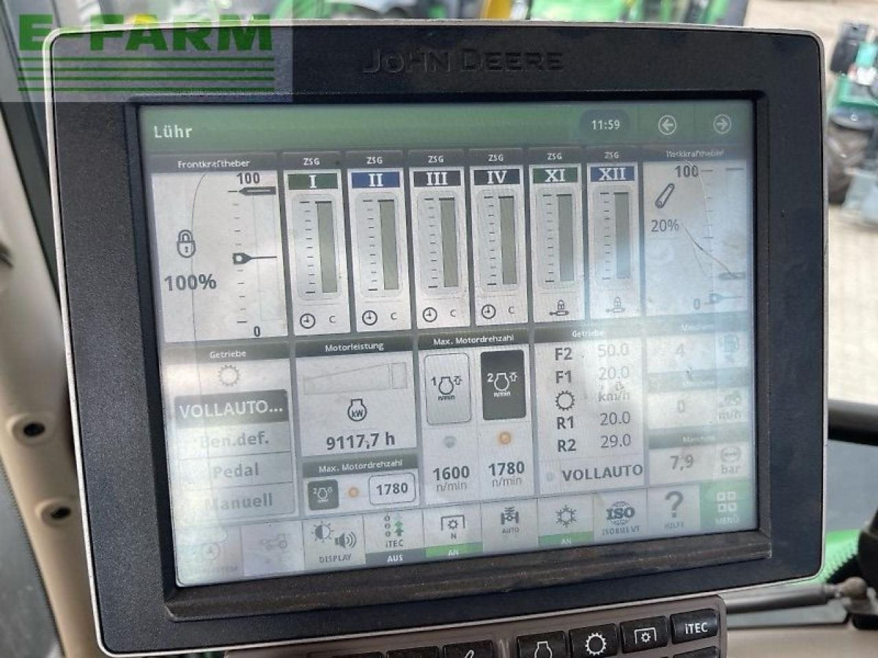 Farm tractor John Deere 6175 r: picture 16