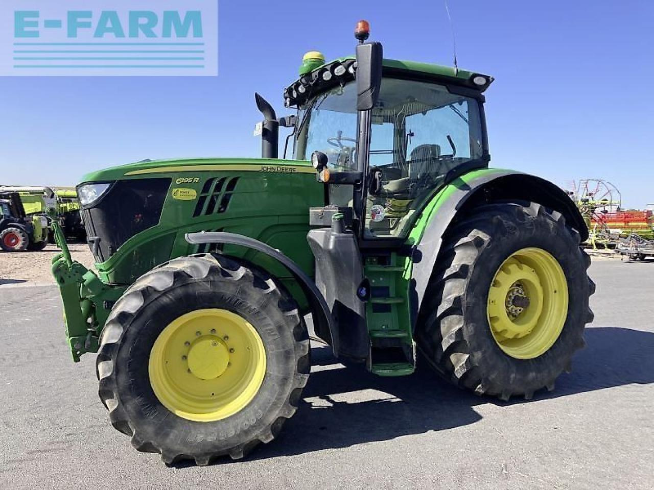 John Deere 6195r - Farm tractor: picture 1 John Deere 6195r - Farm tractor: picture 1
