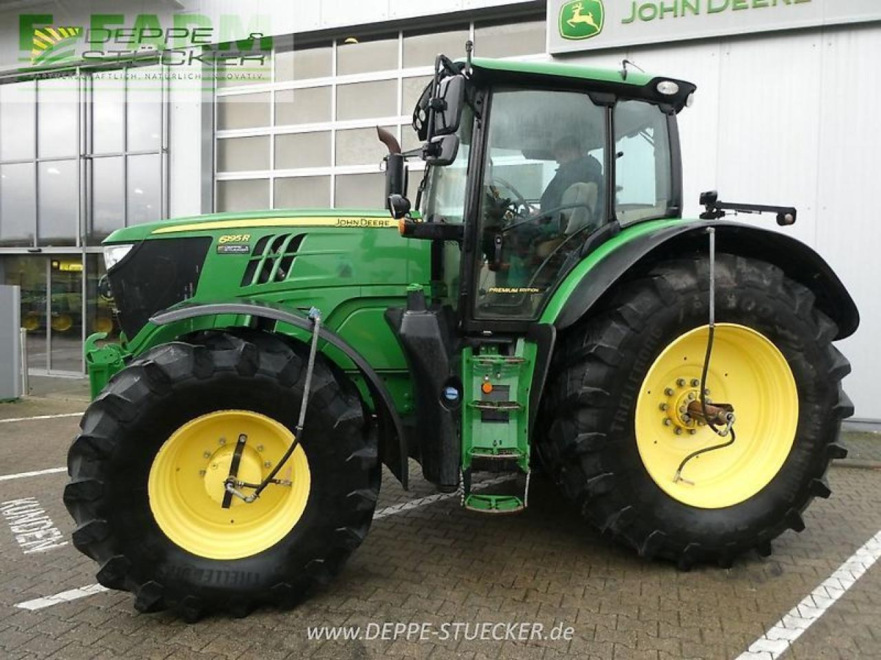 John Deere 6195r - Farm tractor: picture 1 John Deere 6195r - Farm tractor: picture 1