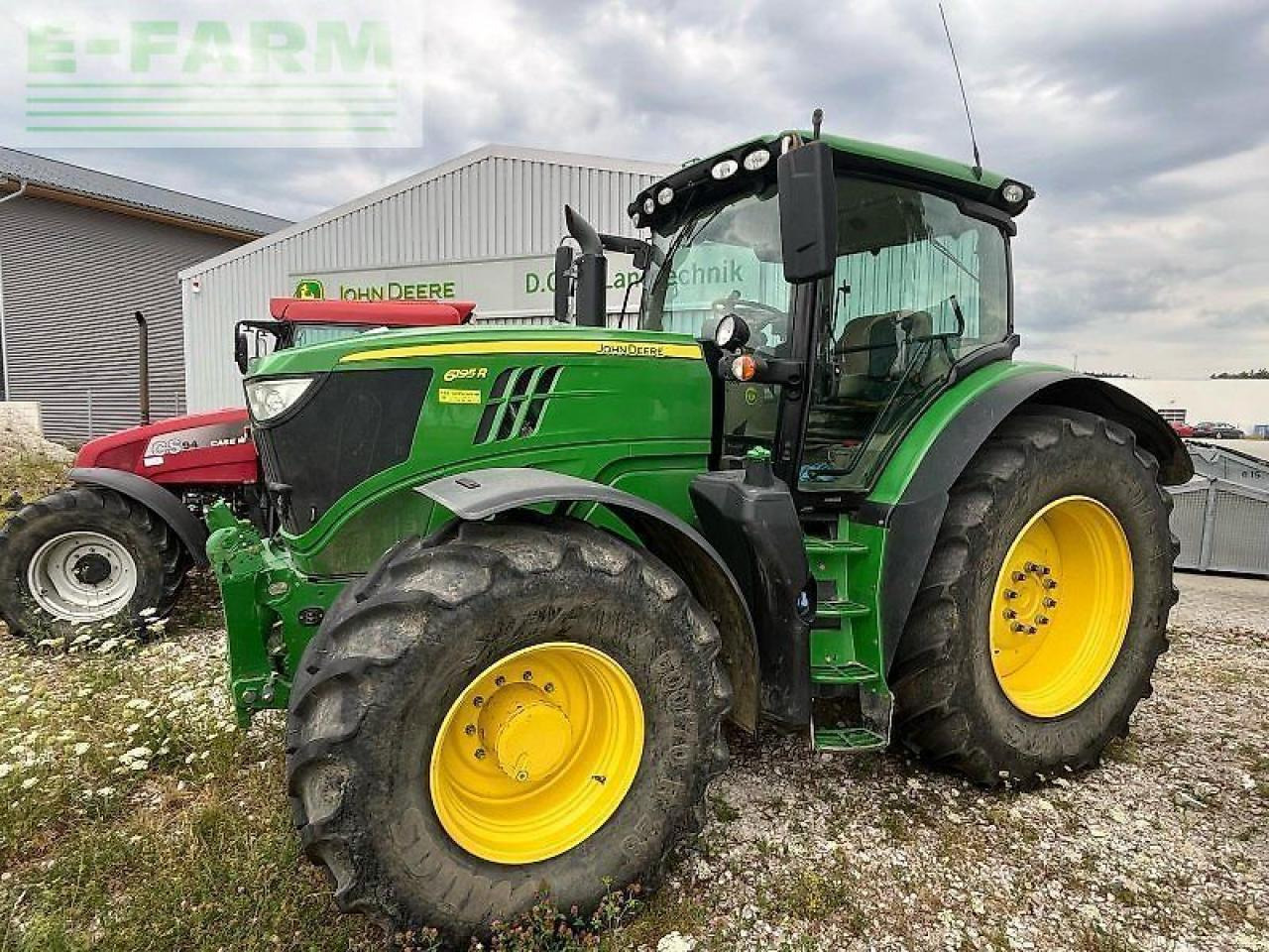John Deere 6195r - Farm tractor: picture 1 John Deere 6195r - Farm tractor: picture 1