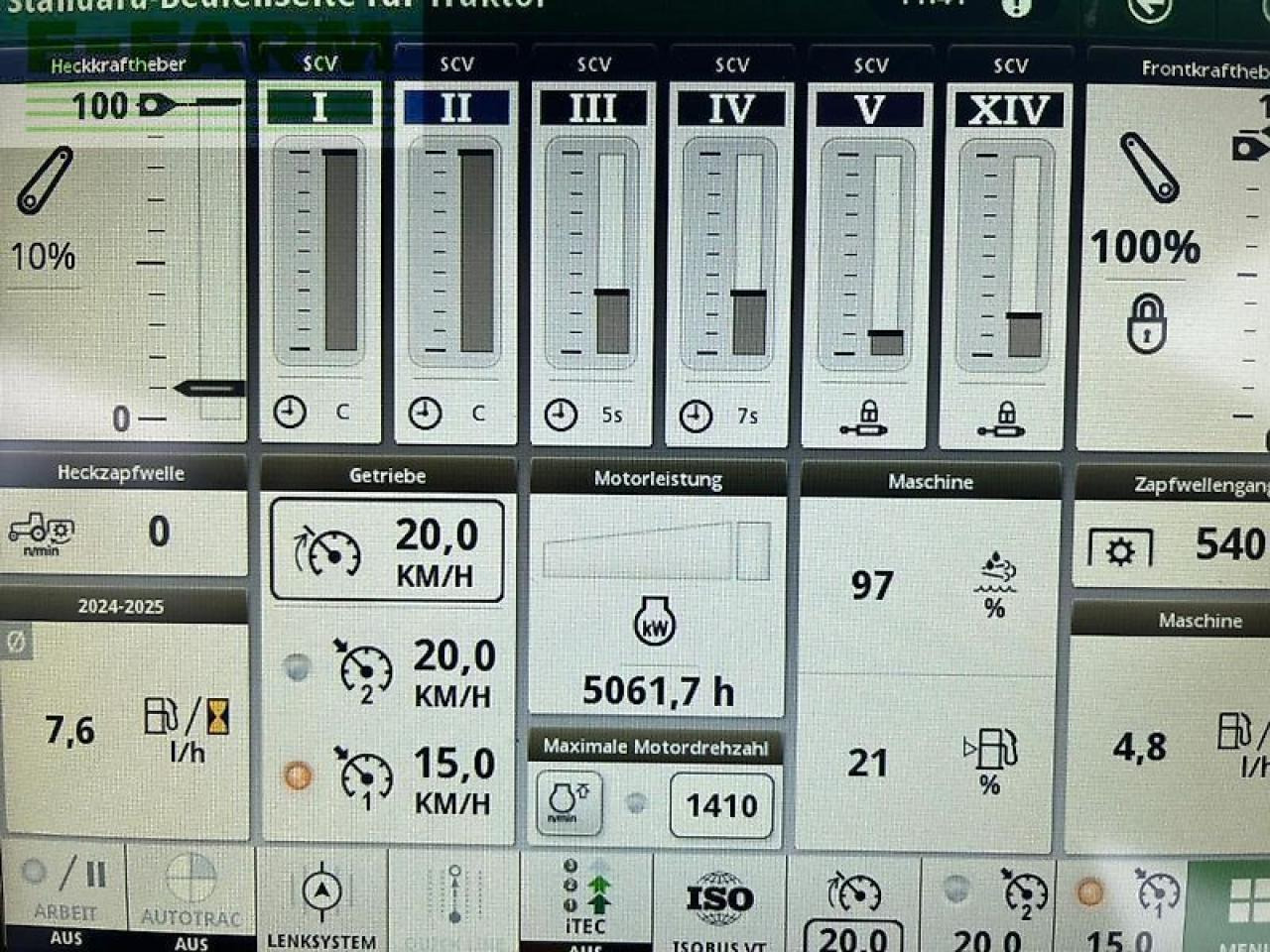 Farm tractor John Deere 6r195: picture 15 Farm tractor John Deere 6r195: picture 15