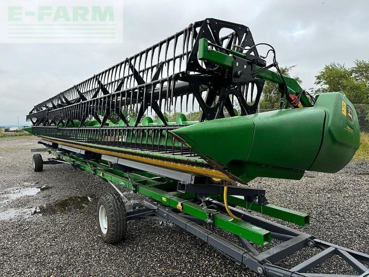 John Deere 740d - Forage harvester attachment: picture 2 John Deere 740d - Forage harvester attachment: picture 2