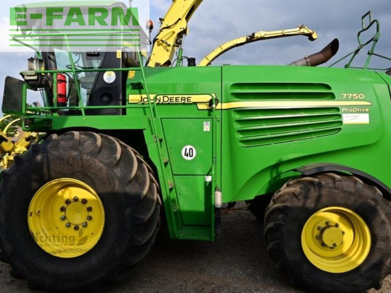 John Deere 7750i prodrive - Forage harvester: picture 2 John Deere 7750i prodrive - Forage harvester: picture 2