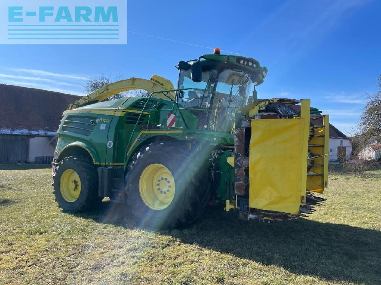 Forage harvester John Deere 8300: picture 7