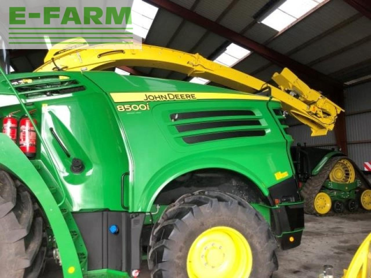 John Deere 8500 - Forage harvester attachment: picture 4 John Deere 8500 - Forage harvester attachment: picture 4