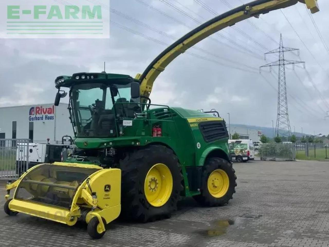 John Deere 8600i - Forage harvester: picture 2 John Deere 8600i - Forage harvester: picture 2