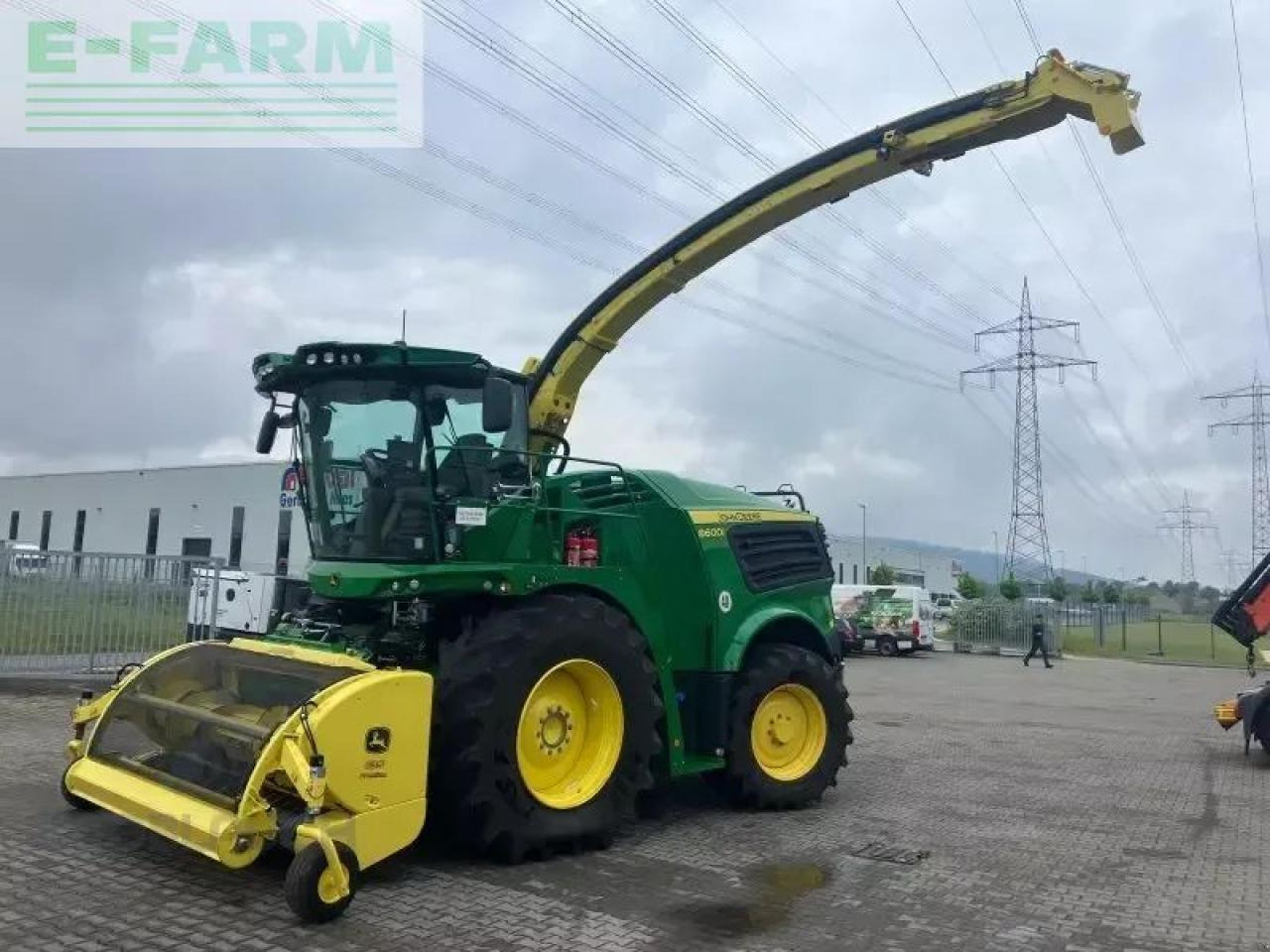 Forage harvester John Deere 8600i: picture 7 Forage harvester John Deere 8600i: picture 7