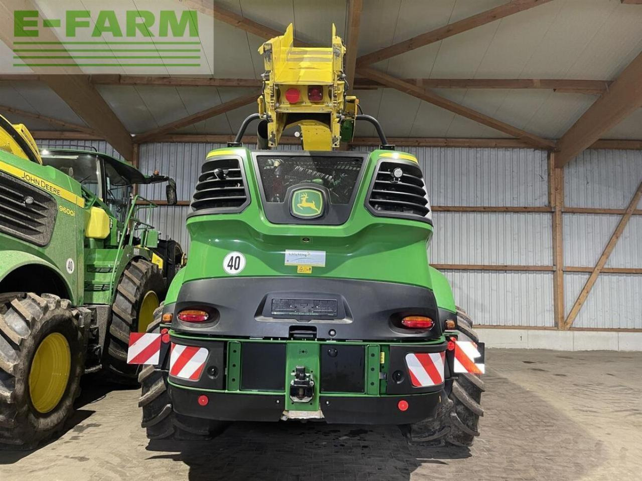 John Deere 9600 mit vorsatz motor neu! - Forage harvester: picture 4 John Deere 9600 mit vorsatz motor neu! - Forage harvester: picture 4