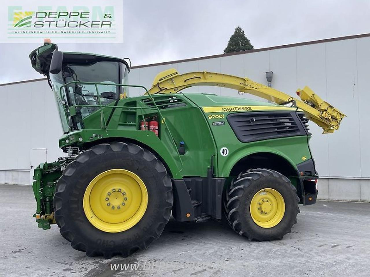 John Deere 9700i - Forage harvester: picture 1 John Deere 9700i - Forage harvester: picture 1