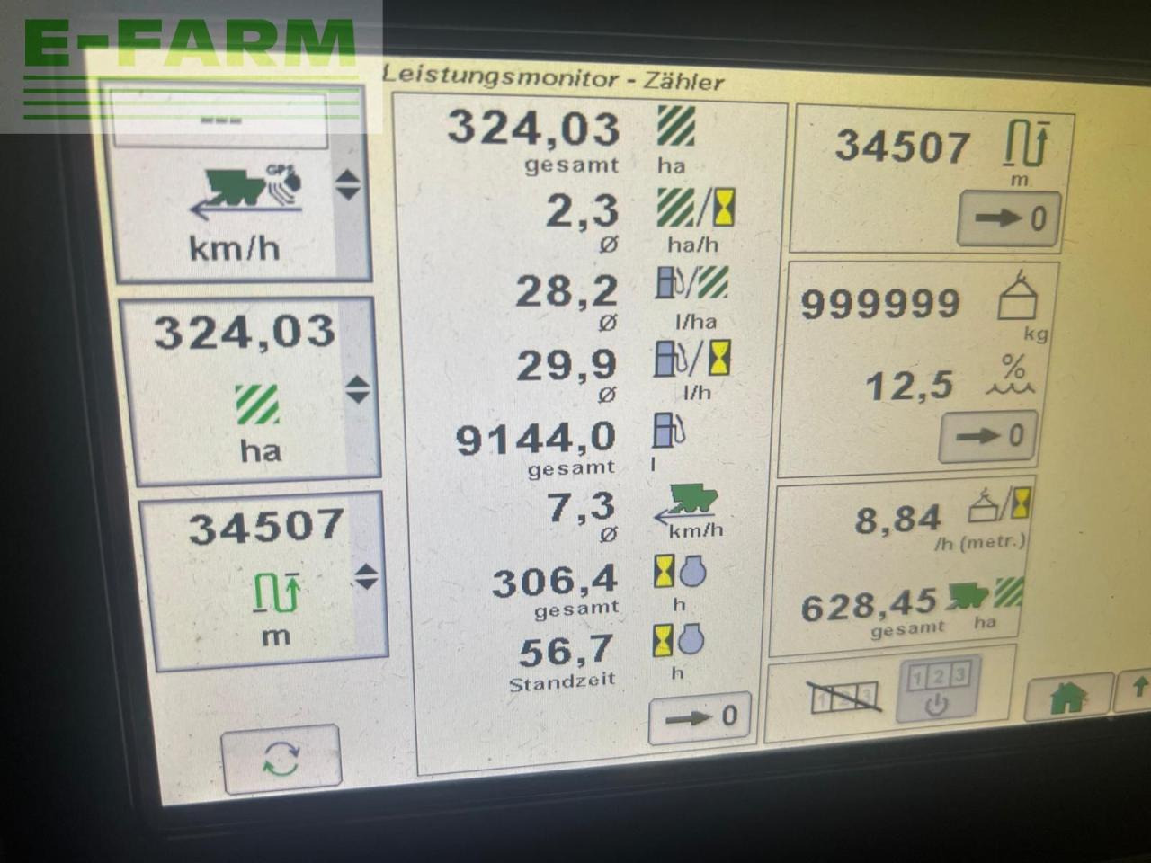 John Deere T550 - Combine harvester: picture 5 John Deere T550 - Combine harvester: picture 5