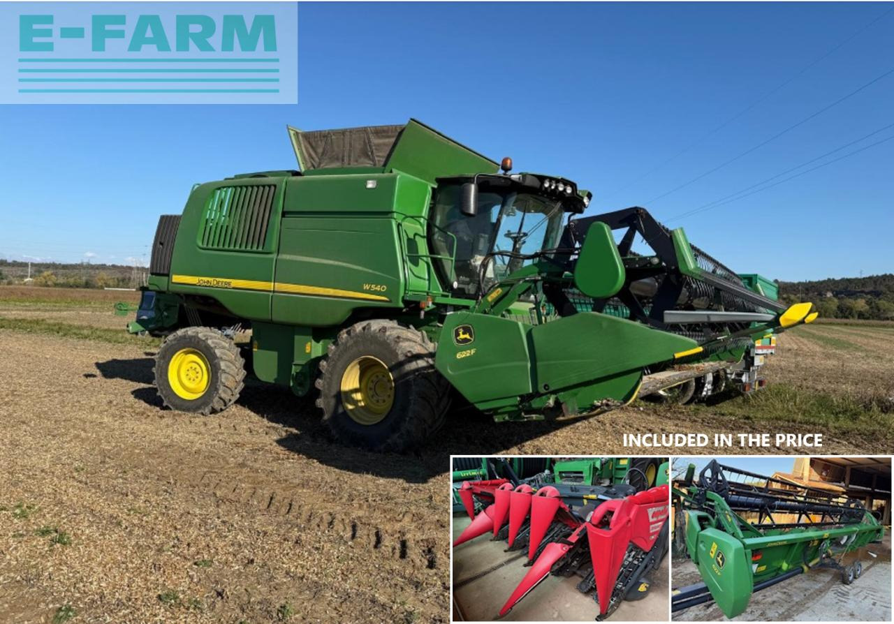 John Deere W540 - Combine harvester: picture 1 John Deere W540 - Combine harvester: picture 1