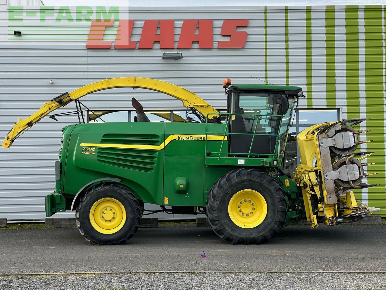 John Deere ensileuse j-d 7380 - Forage harvester: picture 2 John Deere ensileuse j-d 7380 - Forage harvester: picture 2