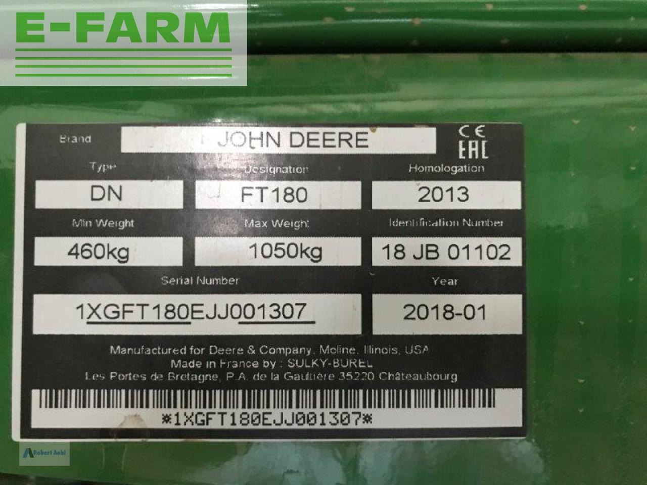 John Deere ft180 - Combine seed drill: picture 3 John Deere ft180 - Combine seed drill: picture 3