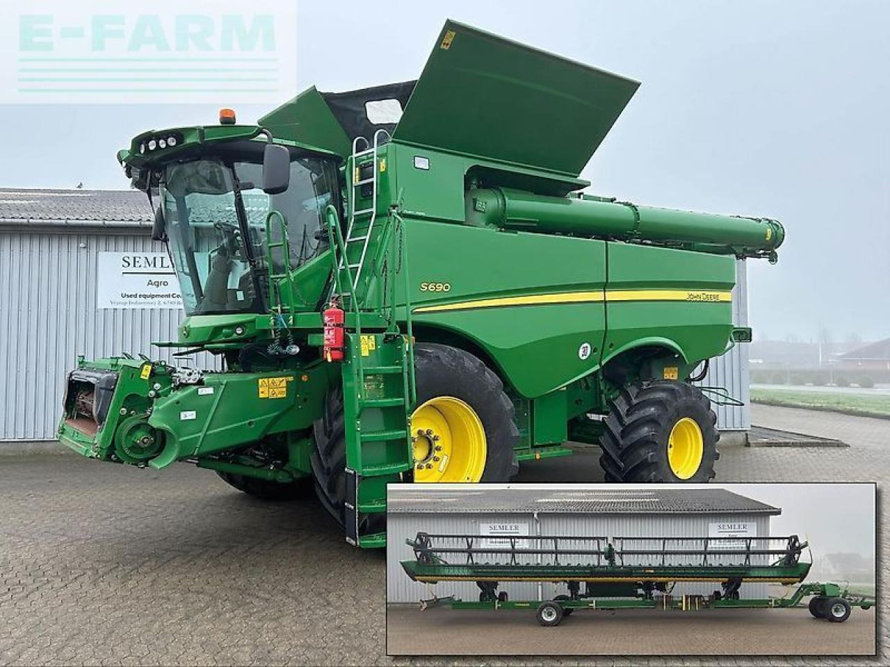 John Deere s690 - Combine harvester: picture 1 John Deere s690 - Combine harvester: picture 1