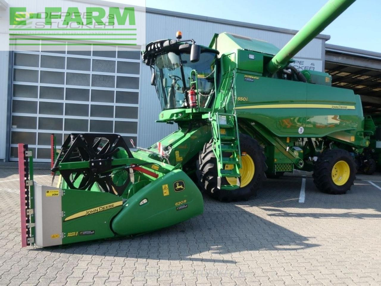 John Deere t550 hm - Combine harvester: picture 1 John Deere t550 hm - Combine harvester: picture 1