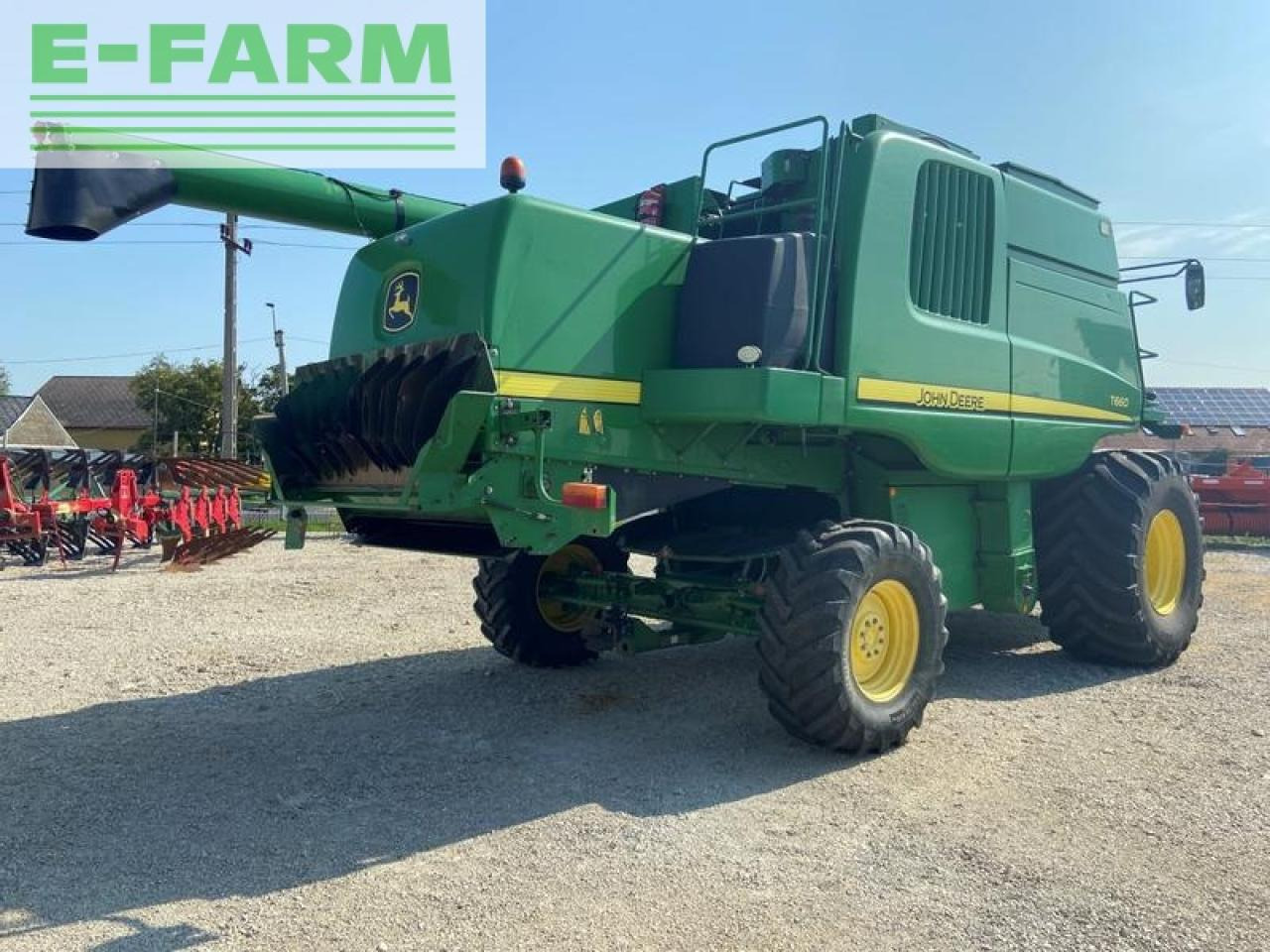 John Deere t660 - Combine harvester: picture 5 John Deere t660 - Combine harvester: picture 5