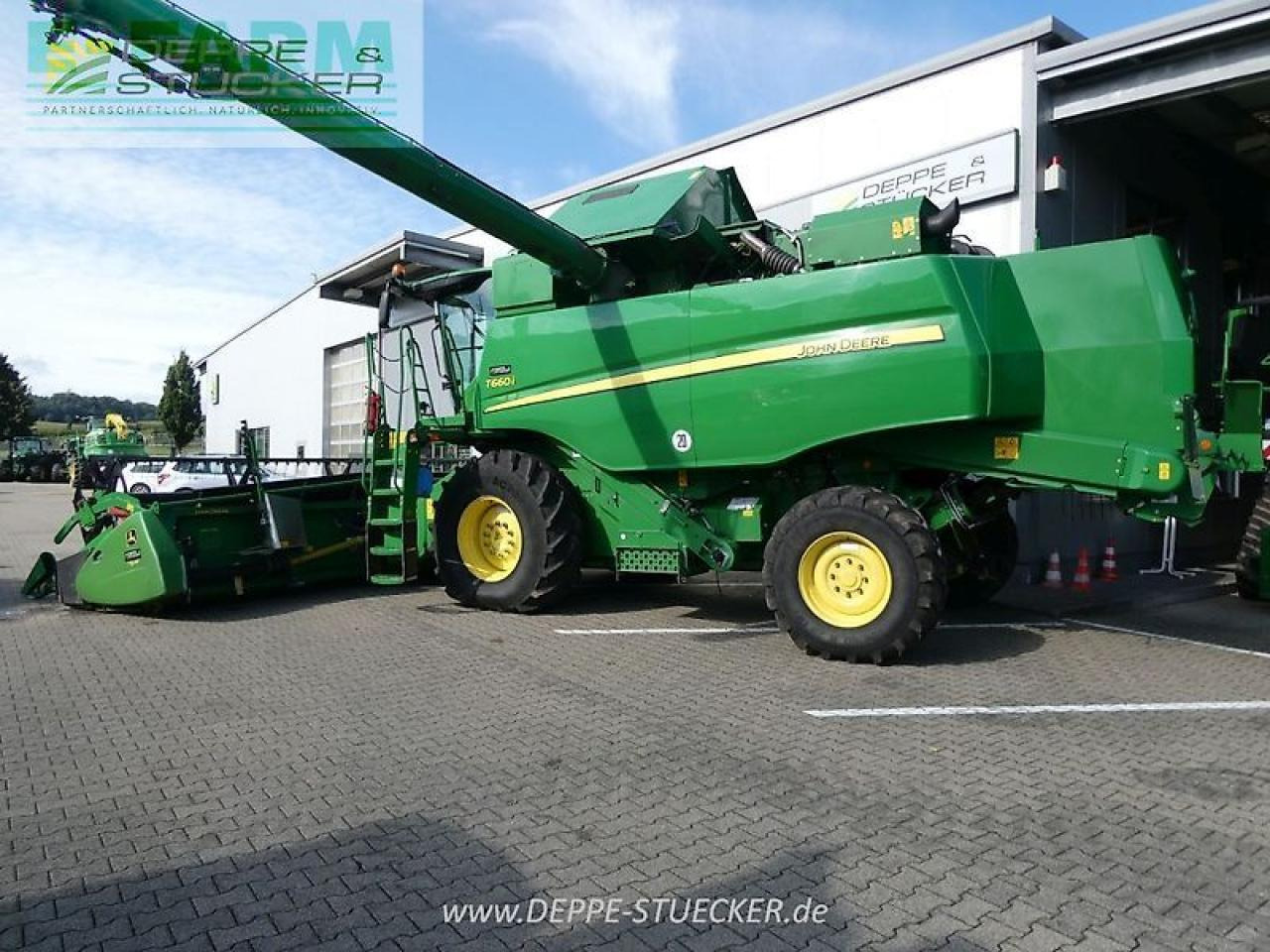 John Deere t660 ll + 625 premiumflow + sww - Combine harvester: picture 4 John Deere t660 ll + 625 premiumflow + sww - Combine harvester: picture 4