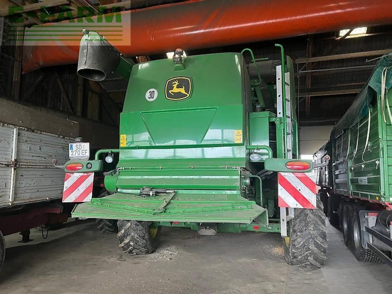 John Deere t670 - Combine harvester: picture 3 John Deere t670 - Combine harvester: picture 3