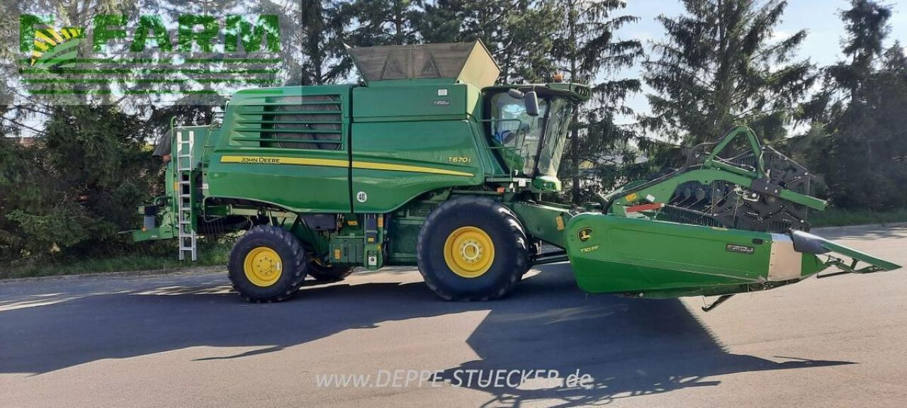 John Deere t670 - Combine harvester: picture 1 John Deere t670 - Combine harvester: picture 1
