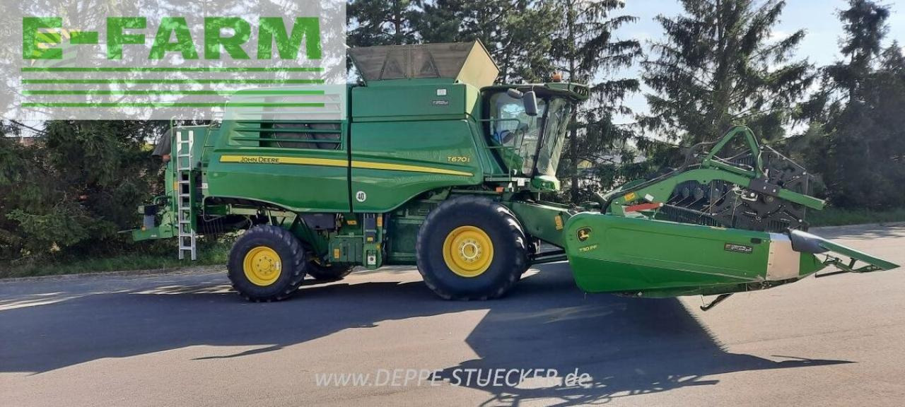 John Deere t670 - Combine harvester: picture 1 John Deere t670 - Combine harvester: picture 1