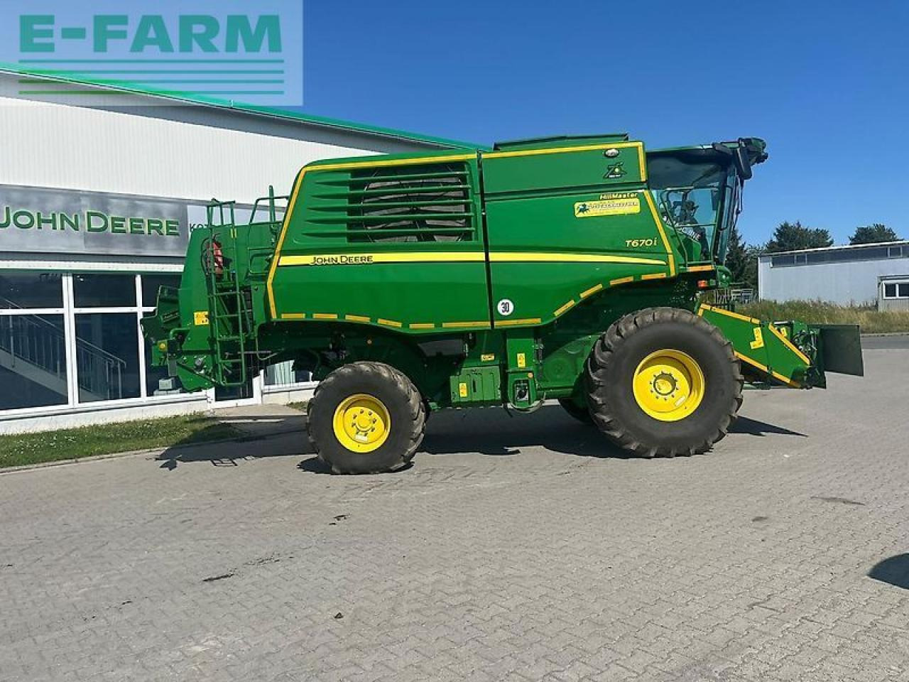 John Deere t670 hm - Combine harvester: picture 3 John Deere t670 hm - Combine harvester: picture 3