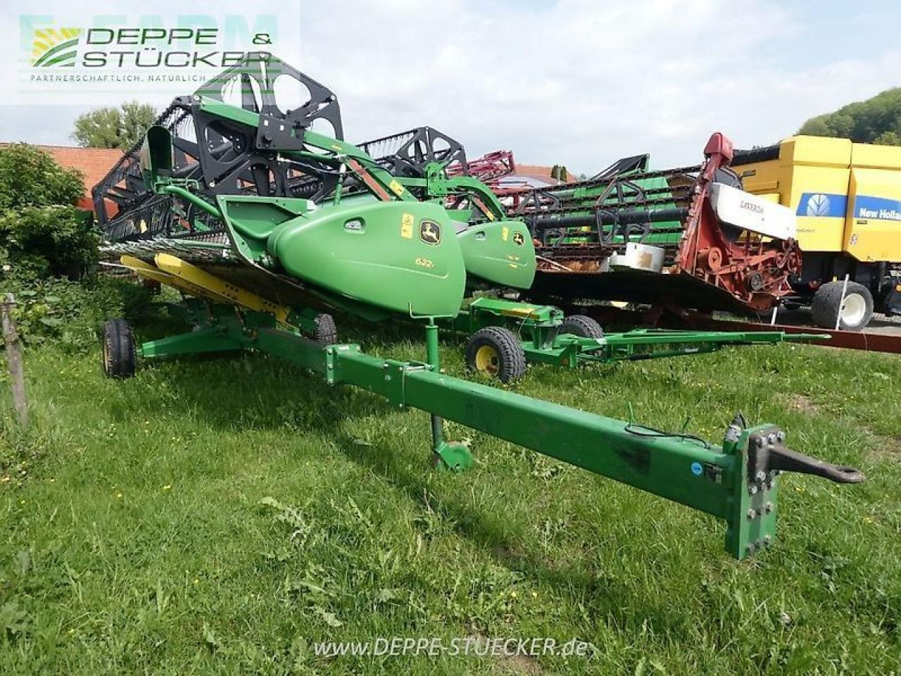 Combine harvester John Deere t670 mit 622r: picture 26