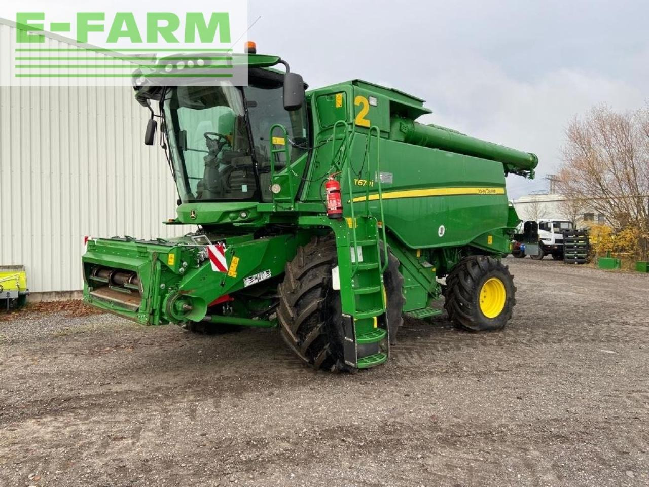 John Deere t670 my20 - Combine harvester: picture 1 John Deere t670 my20 - Combine harvester: picture 1