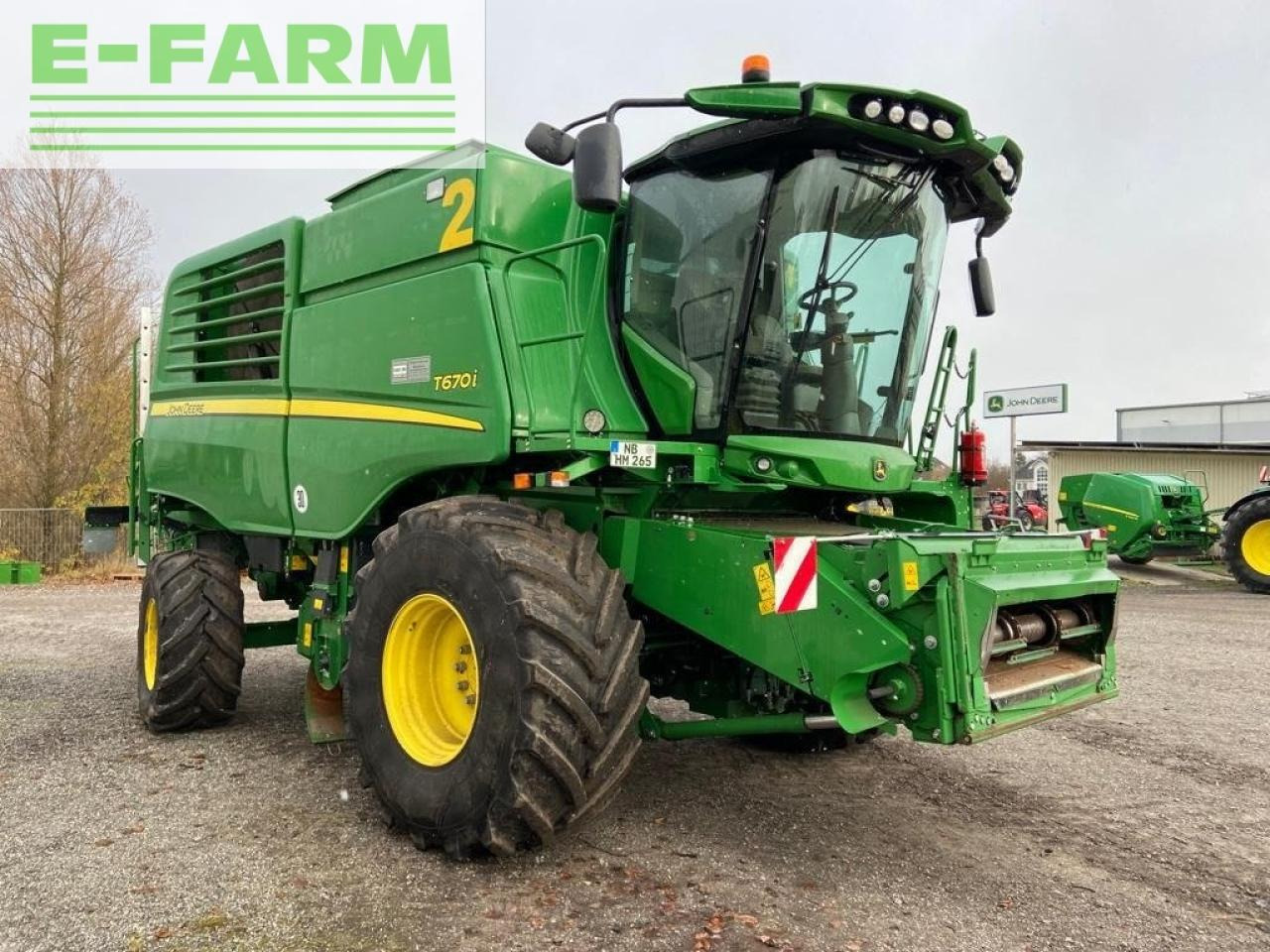 John Deere t670 my20 - Combine harvester: picture 2 John Deere t670 my20 - Combine harvester: picture 2