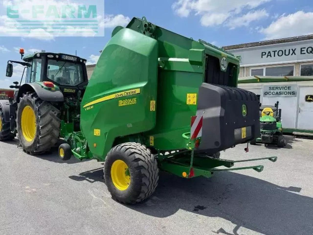 John Deere v461m - Square baler: picture 2 John Deere v461m - Square baler: picture 2
