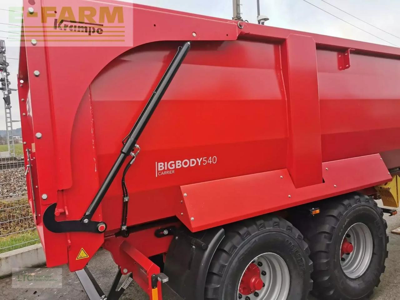 Krampe big body 540 - Farm tipping trailer/ Dumper: picture 3 Krampe big body 540 - Farm tipping trailer/ Dumper: picture 3