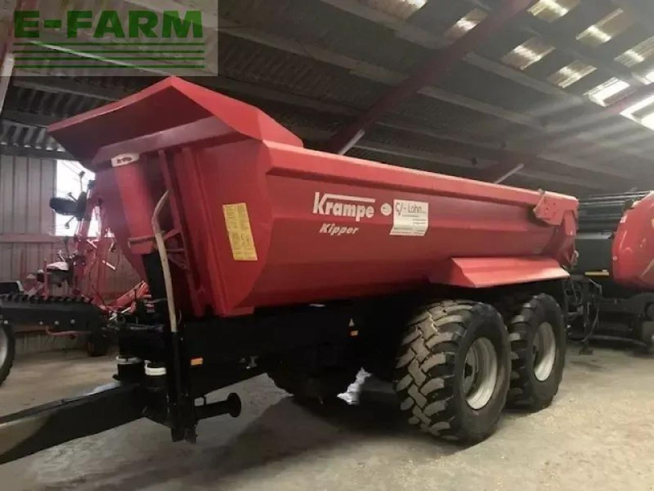 Krampe hp 20 - Farm tipping trailer/ Dumper: picture 1 Krampe hp 20 - Farm tipping trailer/ Dumper: picture 1