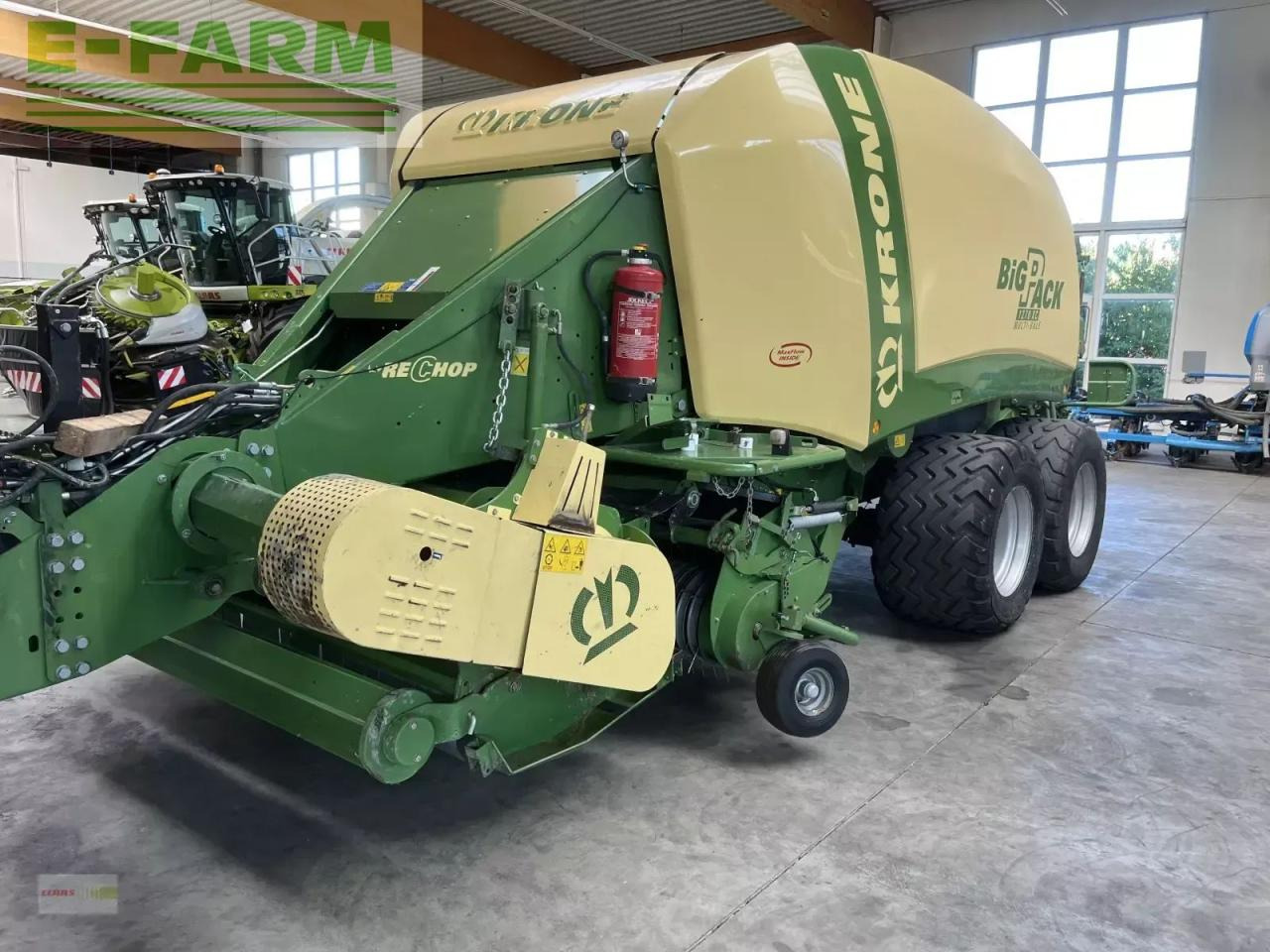 Krone big pack 1270 xc mit pre chop hächsler - Square baler: picture 1 Krone big pack 1270 xc mit pre chop hächsler - Square baler: picture 1