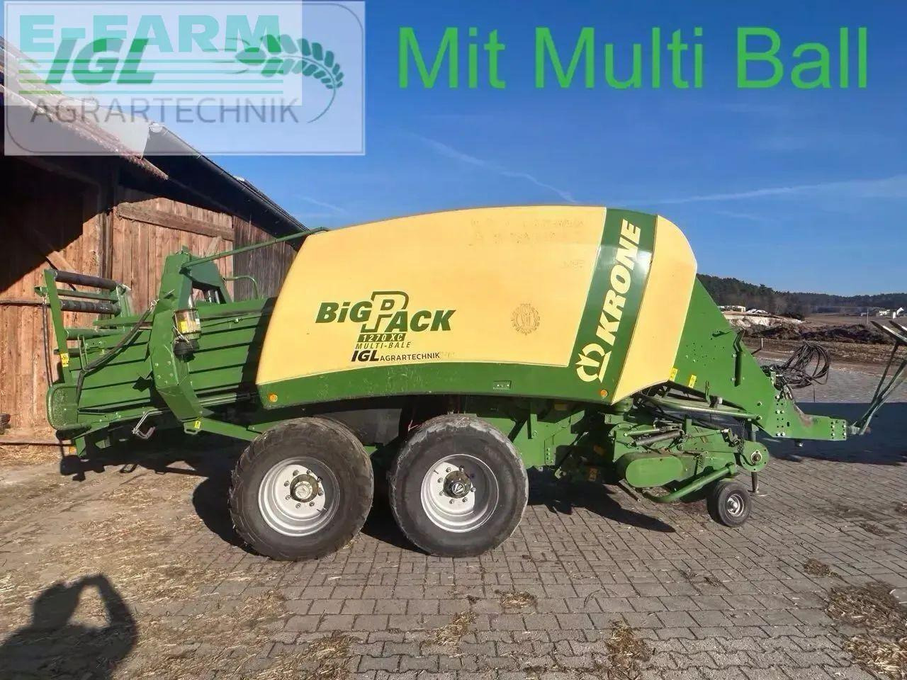 Krone big pack 1270 xc multi bale - Square baler: picture 1 Krone big pack 1270 xc multi bale - Square baler: picture 1