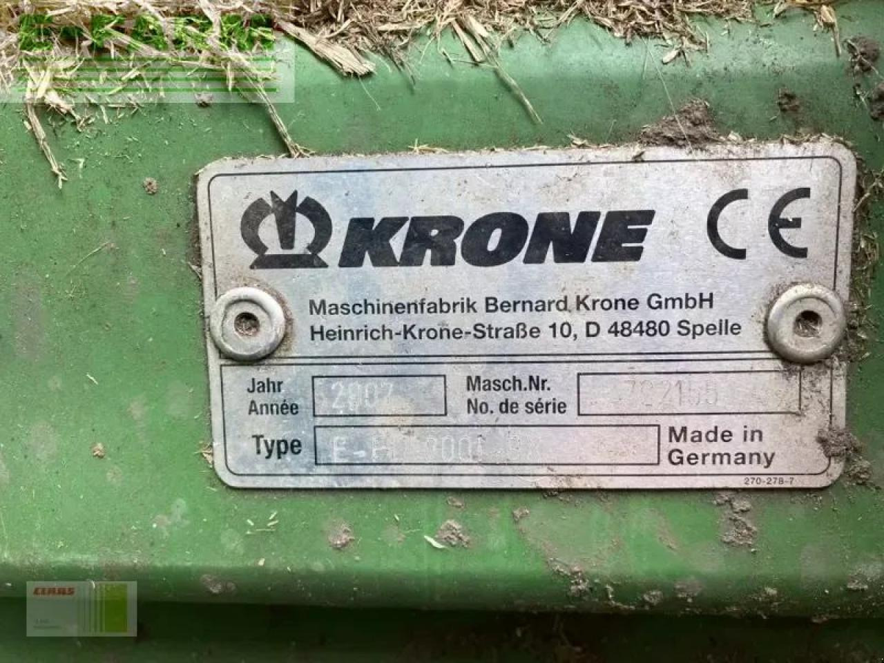Forage harvester Krone big x 1000: picture 10 Forage harvester Krone big x 1000: picture 10