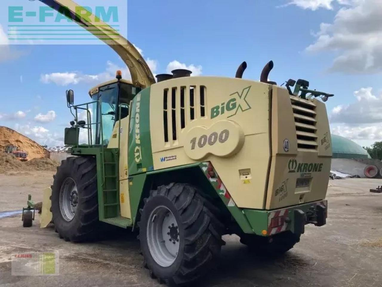Forage harvester Krone big x 1000: picture 16 Forage harvester Krone big x 1000: picture 16